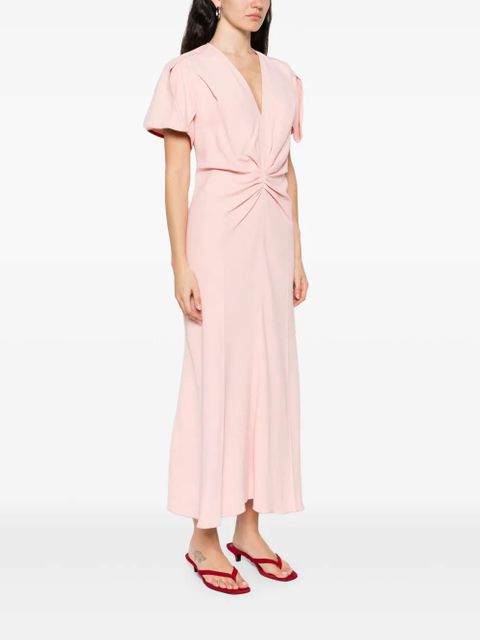 Victoria Beckham gathered dress - Pink