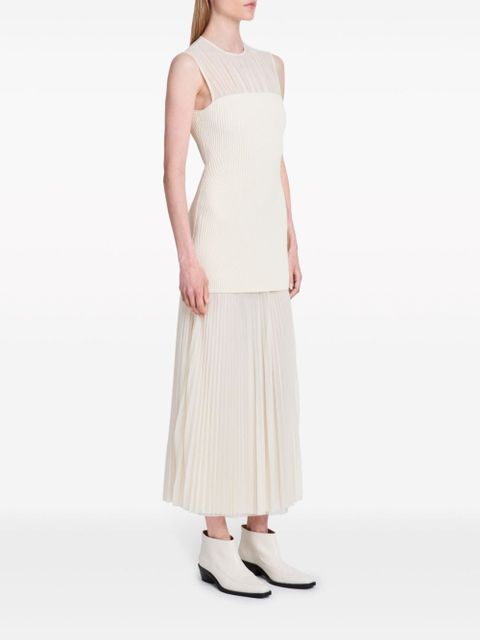 Proenza Schouler Niki semi-sheer dress - Neutrals