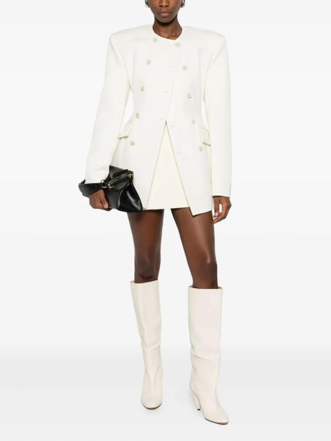 WARDROBE.NYC sculpted mini skirt - White - zdjęcie produktu nr 2