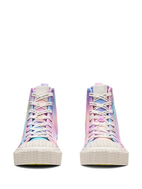 Marc Jacobs The Airbush canvas sneakers - Pink