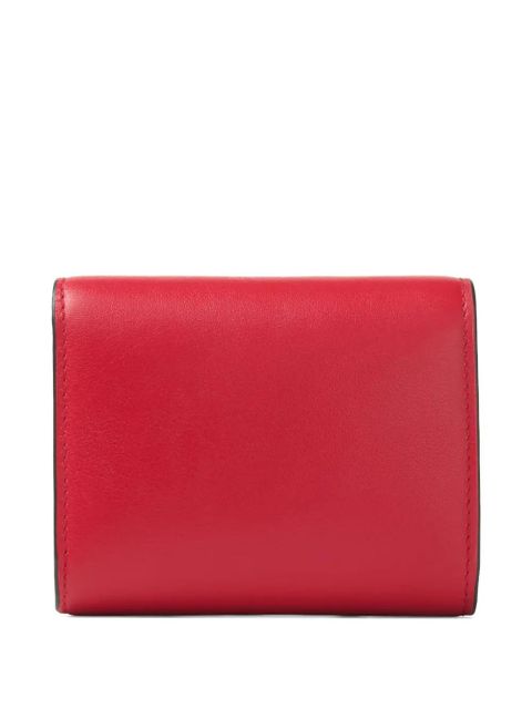 Jimmy Choo Marinda bow-detail wallet - Red - zdjęcie produktu nr 2