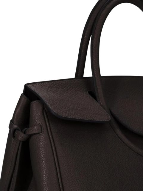 STAUD Maude leather tote bag - Brown