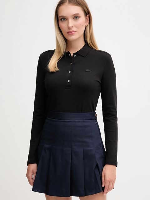 Lacoste longsleeve damski kolor czarny PF5464 - zdjęcie produktu nr 1