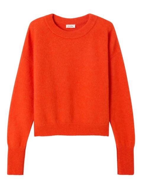 American Vintage Vitow crew-neck sweater - Orange - zdjęcie produktu nr 1