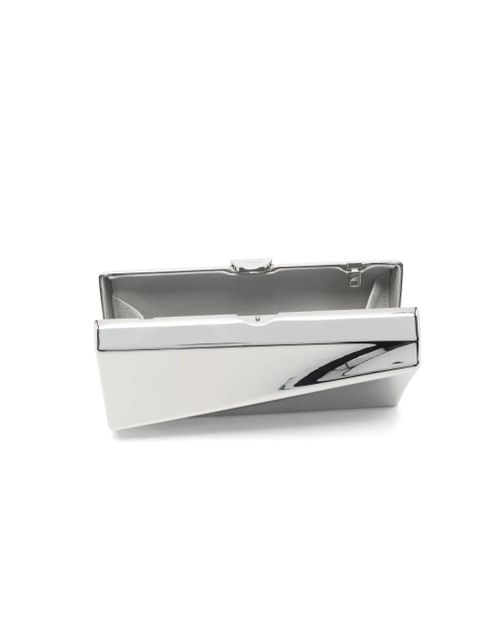Simkhai Ripple clutch bag - Silver
