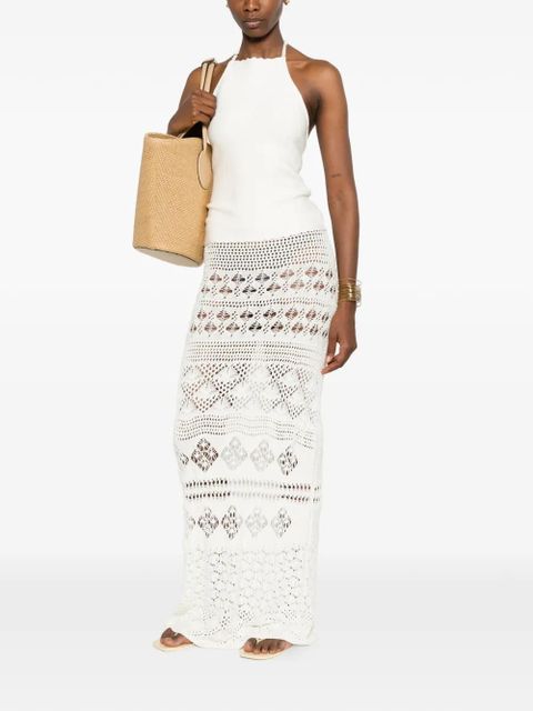 PUCCI crochet maxi skirt - Neutrals - zdjęcie produktu nr 2