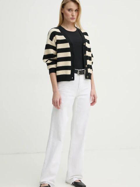 Levi's kardigan SNOWFLAKE CARDIGAN damski kolor beżowy A8728