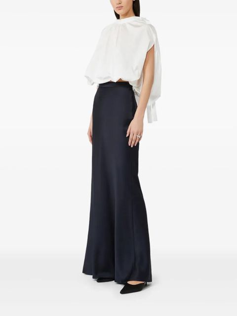 Max Mara Rimini bias-cut long skirt - Blue - zdjęcie produktu nr 2