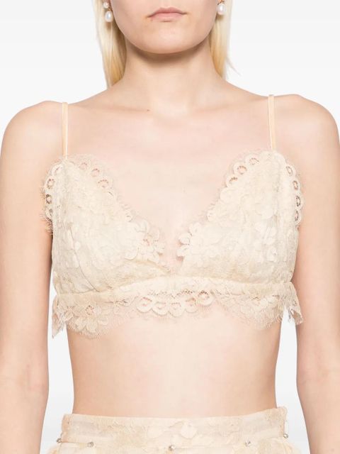 ZIMMERMANN illustration lace bralette - Neutrals - zdjęcie produktu nr 2