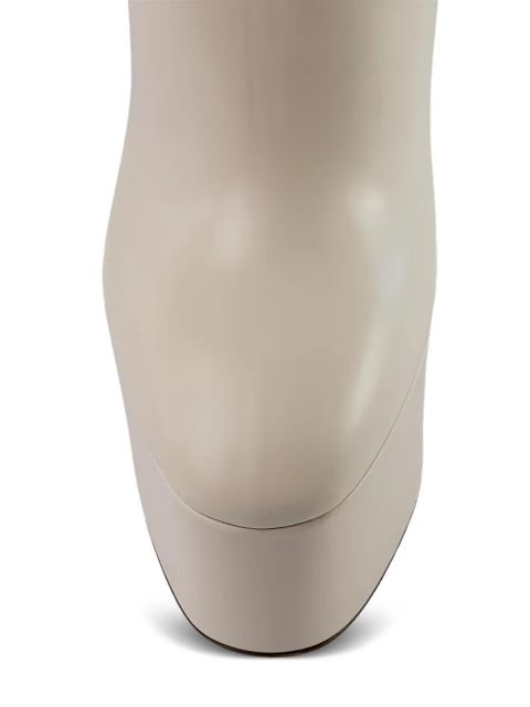 Valentino Garavani platform-sole boots - Neutrals