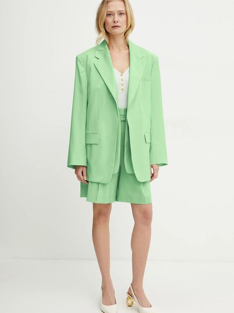 BOSS szorty wełniane - zdjęcie produktu nr 2