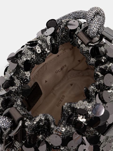 Guess torebka HOLIDAY kolor srebrny HWEM95 38750