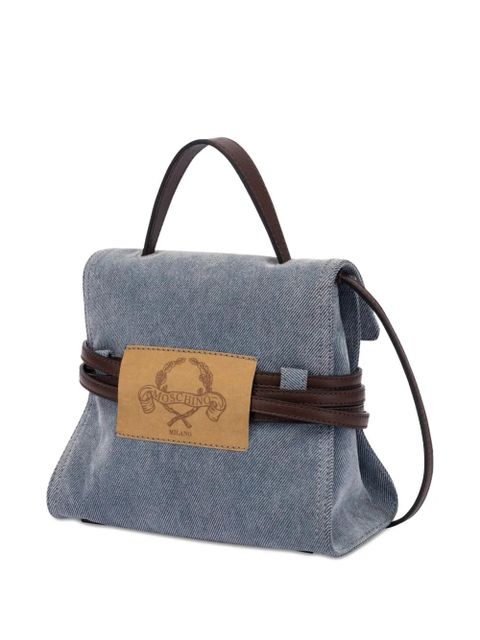 Moschino Tie Me tote bag - Blue - zdjęcie produktu nr 2