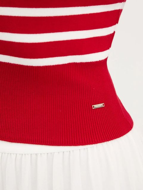 Morgan top kolor czerwony MPINKA