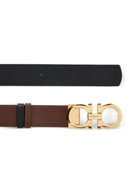 Ferragamo Gancini belt - Brown