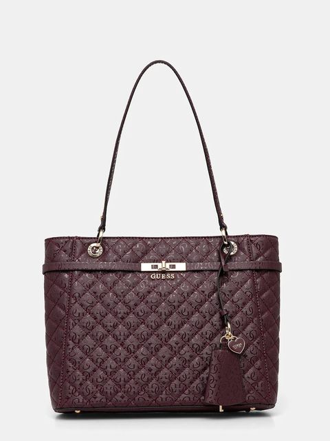 Guess torebka IDRA kolor bordowy HWGG81 57250 - zdjęcie produktu nr 1