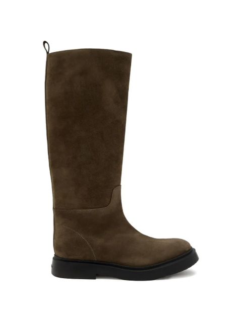 Proenza Schouler Bank suede knee boots - Brown - zdjęcie produktu nr 1