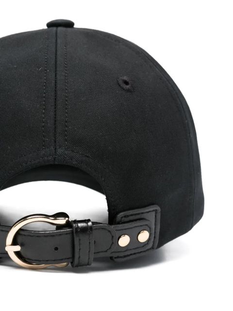 Maje buckle-detail cotton baseball cap - Black - zdjęcie produktu nr 2