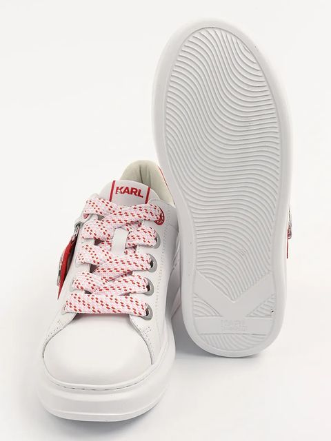 Karl Lagerfeld sneakersy skórzane KAPRI