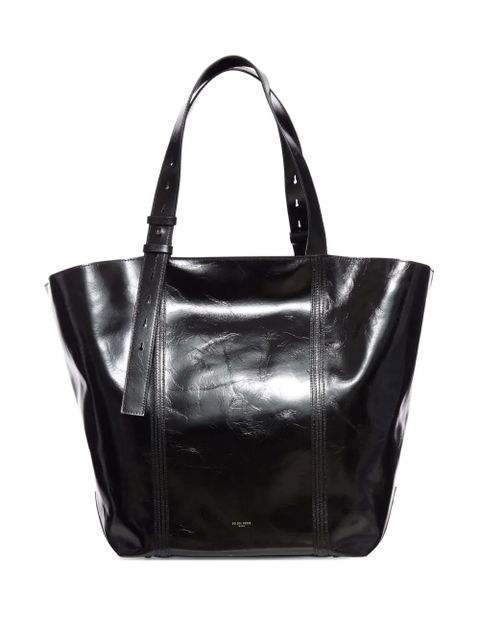 Golden Goose leather belt-detail tote bag - Black - zdjęcie produktu nr 1