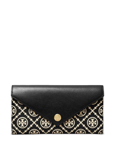 Tory Burch T Monogram wallet - Black - zdjęcie produktu nr 1