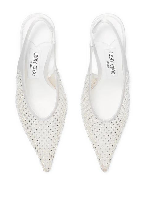 Jimmy Choo 95mm Isa pumps - White
