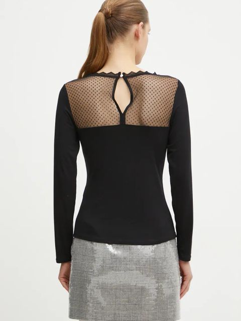 Morgan bluzka TSCOTT damska kolor czarny gładka TSCOTT