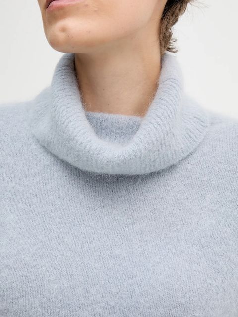 Sandro Ferrone sweter z dodatkiem alpaki