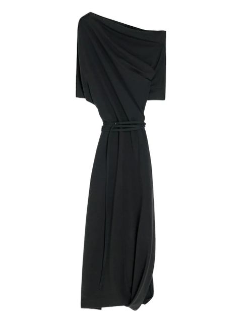 LEMAIRE twisted hem dress - Black - zdjęcie produktu nr 1