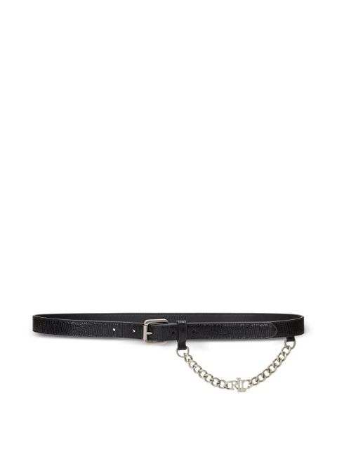 Lauren Ralph Lauren chain-detail buckle belt - Black - zdjęcie produktu nr 1