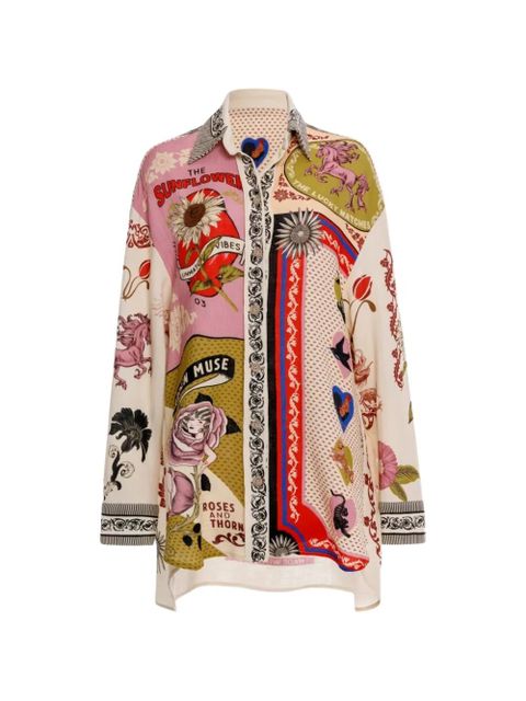 Agua By Agua Bendita ANASTASIA MATCHES long-sleeves shirt - Neutrals - zdjęcie produktu nr 1