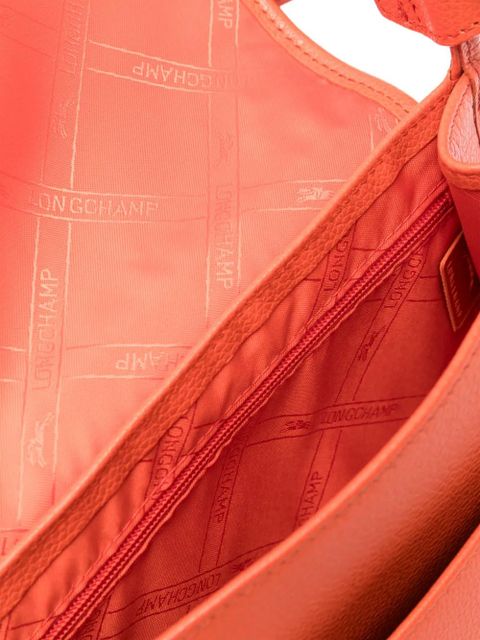 Longchamp Le Foulonné M crossbody bag - Orange