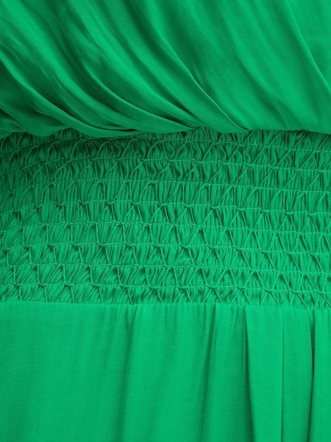 Morgan sukienka kolor zielony midi rozkloszowana RWALLY