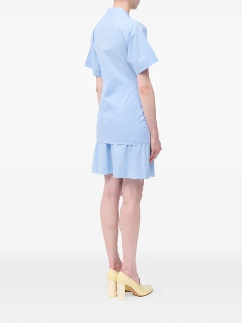 MM6 Maison Margiela patch-pocket shirt - Blue