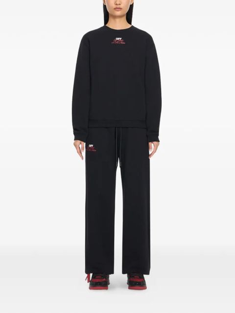 Off-White x AC Milan graphic-print sweatshirt - Black - zdjęcie produktu nr 2