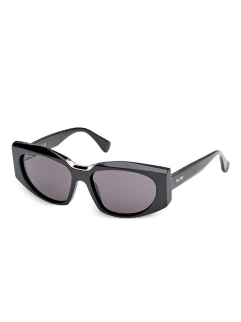 Max Mara Eyewear geometric-frame sunglasses - Black - zdjęcie produktu nr 1