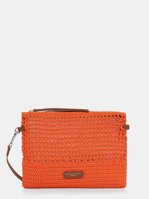 Gianni Chiarini torebka VICTORIA kolor pomarańczowy BS.11580.SMCRH