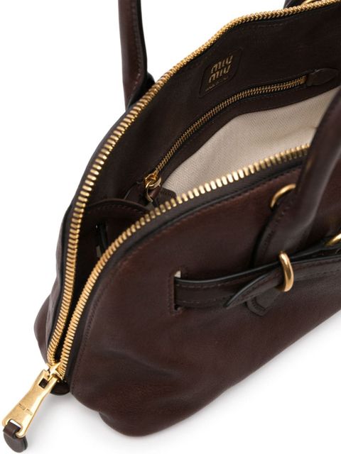 Miu Miu Aventure tote bag - Brown