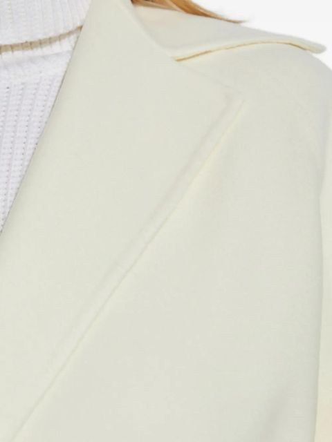 Max Mara Cosetta belted coat - White