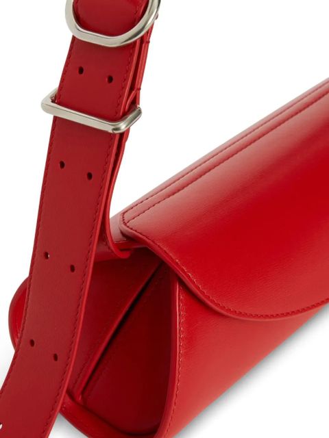 Jil Sander small Cannolo shoulder bag - Red