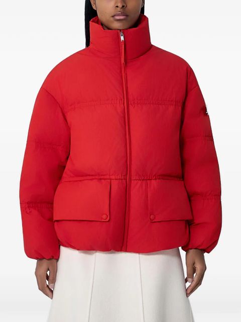 Moncler high-neck quilted jacket - Red - zdjęcie produktu nr 1