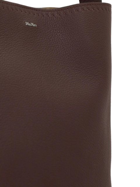 Max Mara medium Archetipo leather tote bag - Green - zdjęcie produktu nr 2