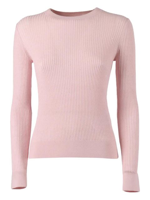Max Mara Marabu ribbed-knit jersey - Pink - zdjęcie produktu nr 1