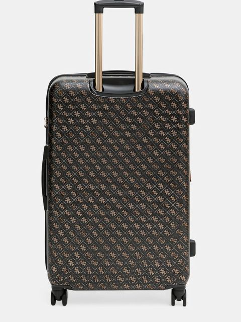 Guess walizka JESCO kolor brązowy TWHB83 89988