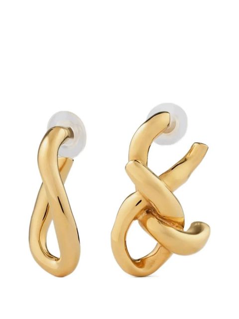 Givenchy chain link asymmetrical earrings - Gold - zdjęcie produktu nr 1