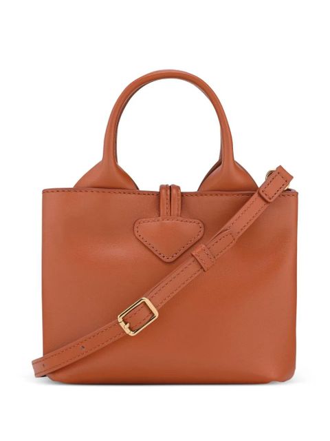 Longchamp mini XS Le Roseau handbag - Brown