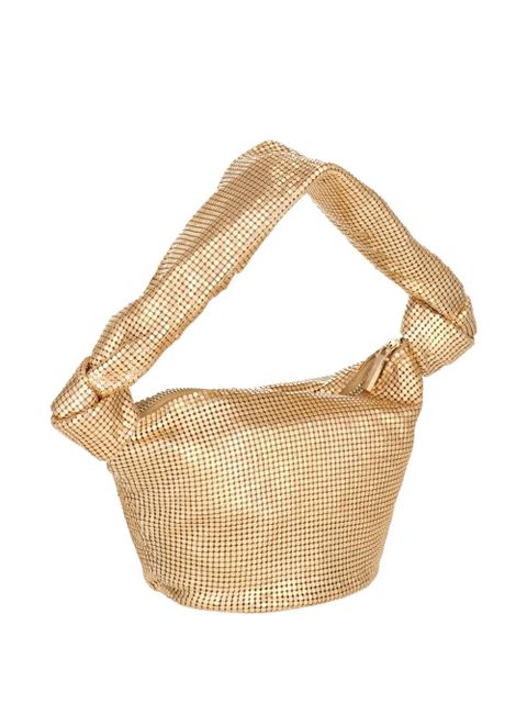 Cult Gaia Gia knotted tote bag - Gold