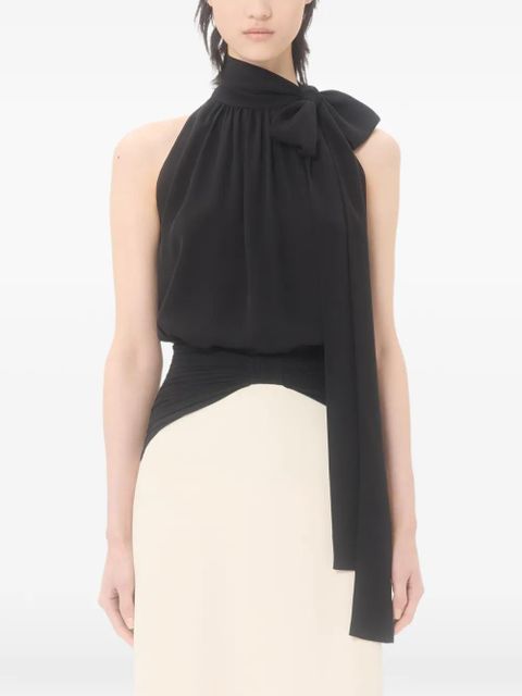 Valentino Garavani Georgette top - Black