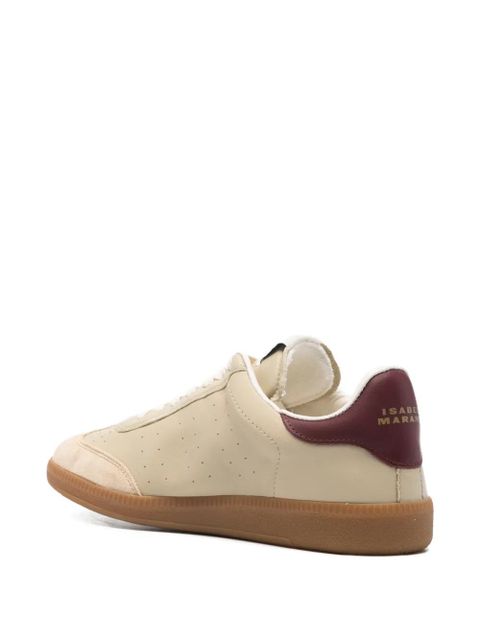 ISABEL MARANT logo low-top sneakers - Neutrals