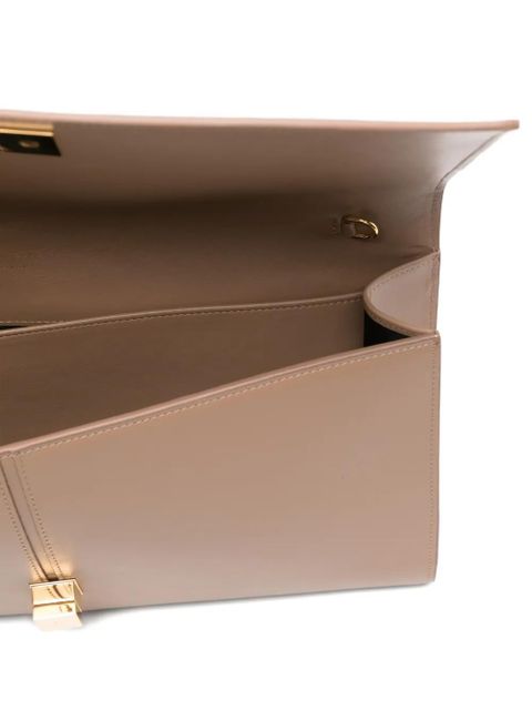 Giuseppe Zanotti leather clutch bag - Brown